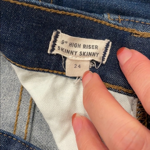 Madewell 9” high rise skinny jeans - Picture 4 of 6